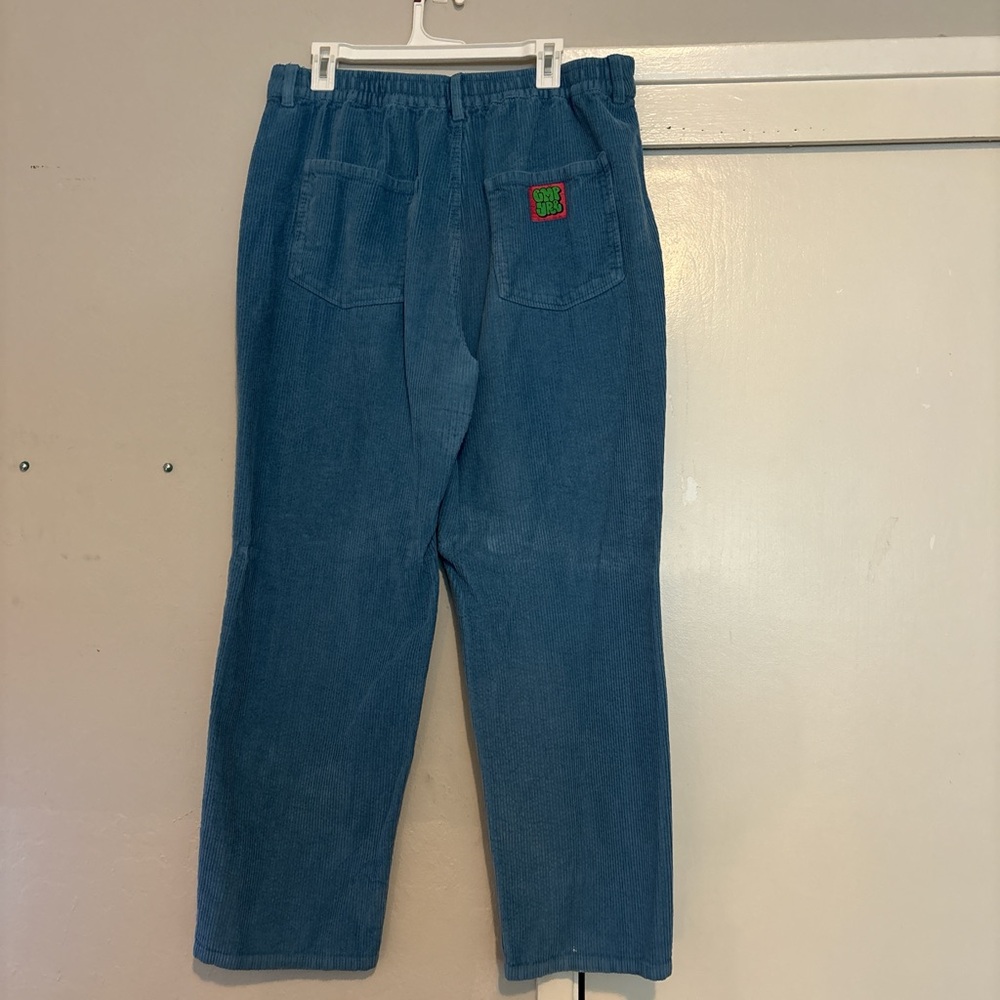 Empyre Blue Cargo Pants Elastic Waist